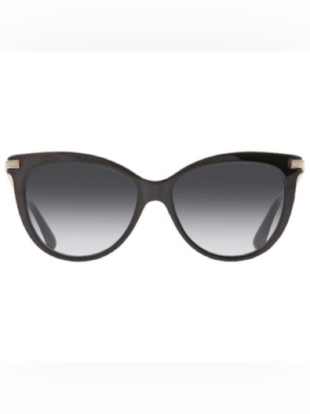 New Jimmy Choo Grey Gradient Cat Eye Ladies Sunglasses Axelle Black - Picture 3 of 16